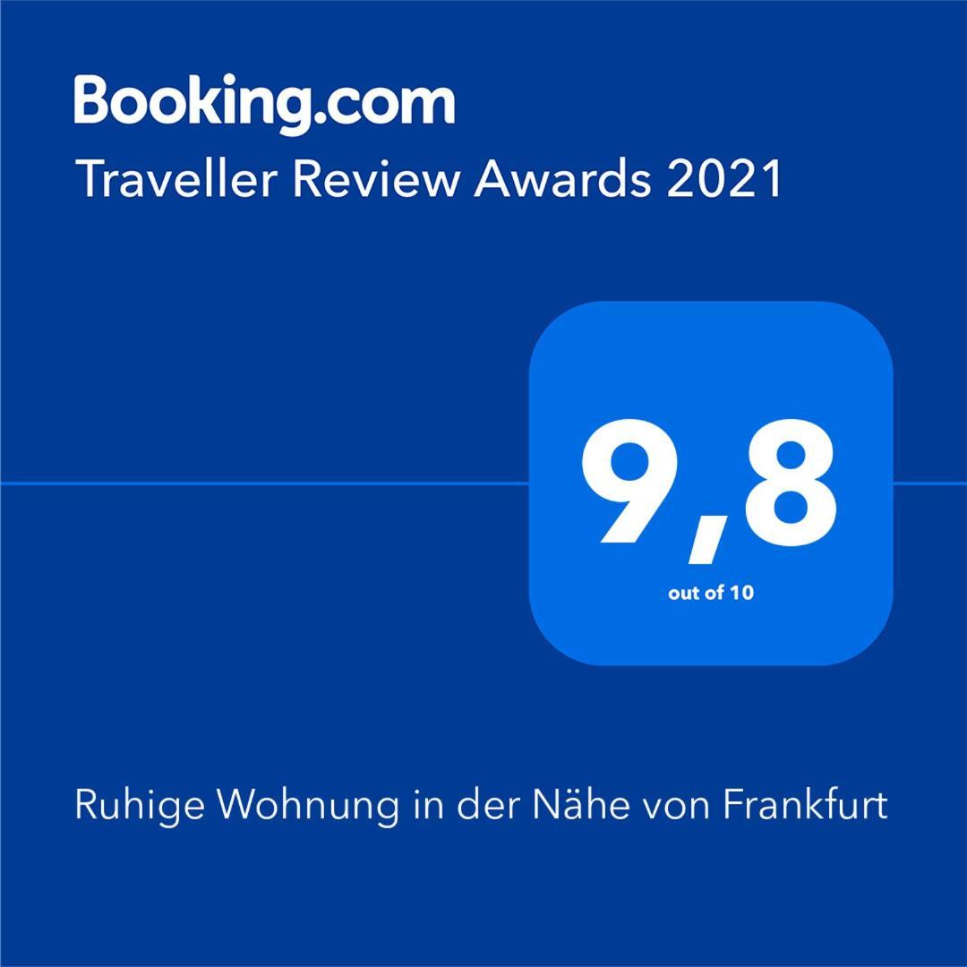 Ruhige Wohnung In Der Naehe Von Frankfurt Kelkheim Extérieur photo